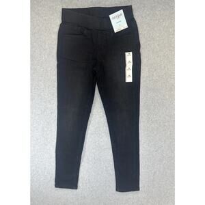 Cat & Jack Jeggings Pants Girls Black Stretch 5 Pocket Jeans Style Size 10 NWT